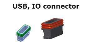 USB, IO connector